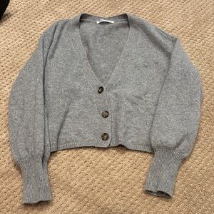 V neck cardigan